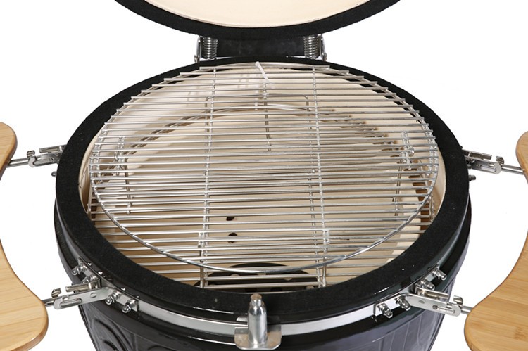 MCD 22inch >5 people bbq table smokeless grill Kamado ceramic bbq grill rack stainless stell outdoor garden kitchen