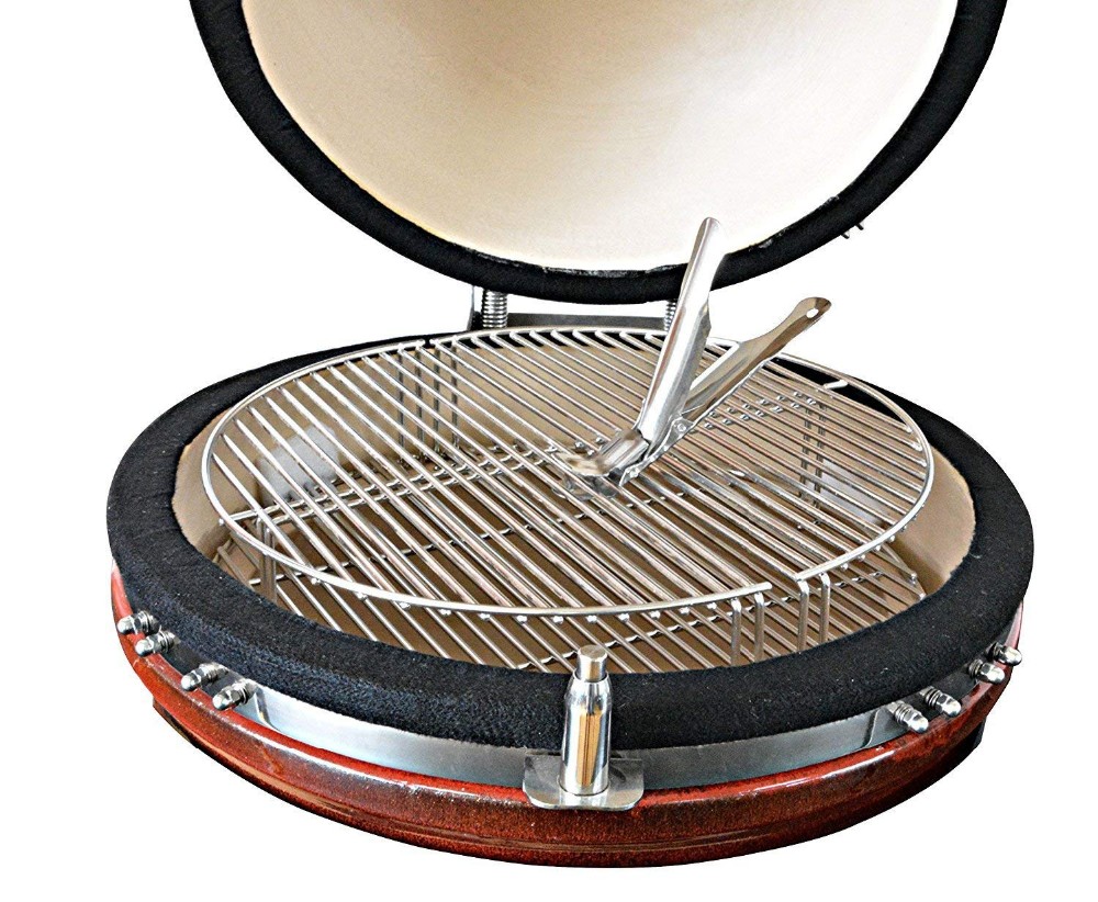 Stainless Steel Grill Grate Lifter Gripper Essential BBQ Accessories for Charcoal Grills