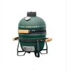 15inch ceramic charcoal bbq grill Kamado smoker trolley bbq grills outdoor garden