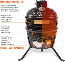 MCD 13inch turkish bbq charcoal grill egg grill Kamado portable bbq pizza grill
