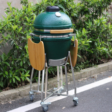 MCD 20inch charcoal grill food grade Kamado bbq smoker charcoal vertical grill ceramic and stainless steel