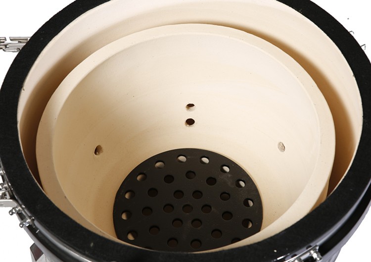 MCD 20inch charcoal grill food grade Kamado bbq smoker charcoal vertical grill ceramic and stainless steel