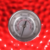 MCD Kamado BBQ Grill Thermometer Large Face Waterproof Temperature Gauge Food Grade Cooking Thermometer