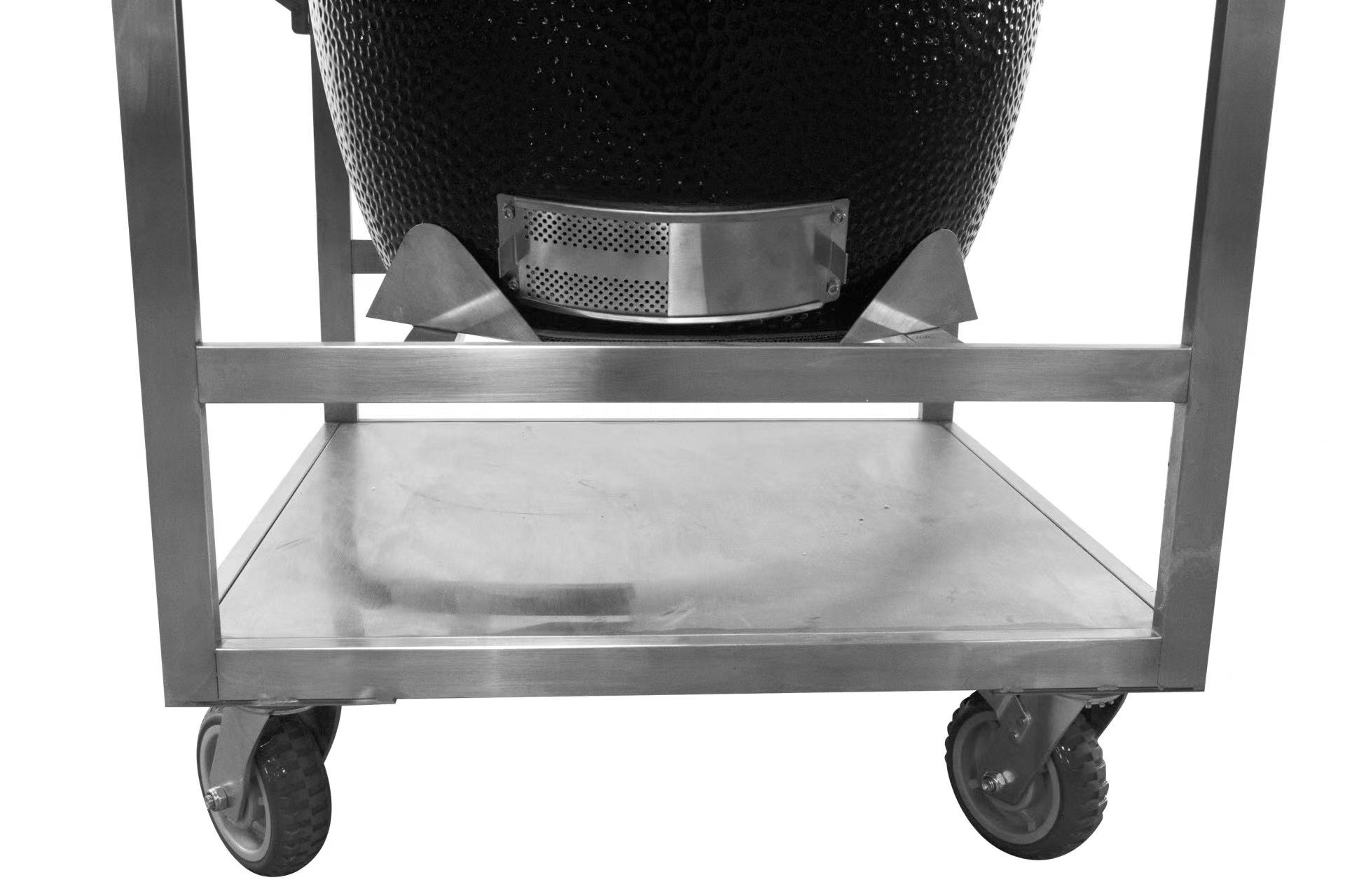 MCD 27inch bbq grills outdoor steel smoker, grill, bbq, Kamado table grills for customer diy bbq restaurants